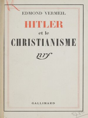 cover image of Hitler et le christianisme